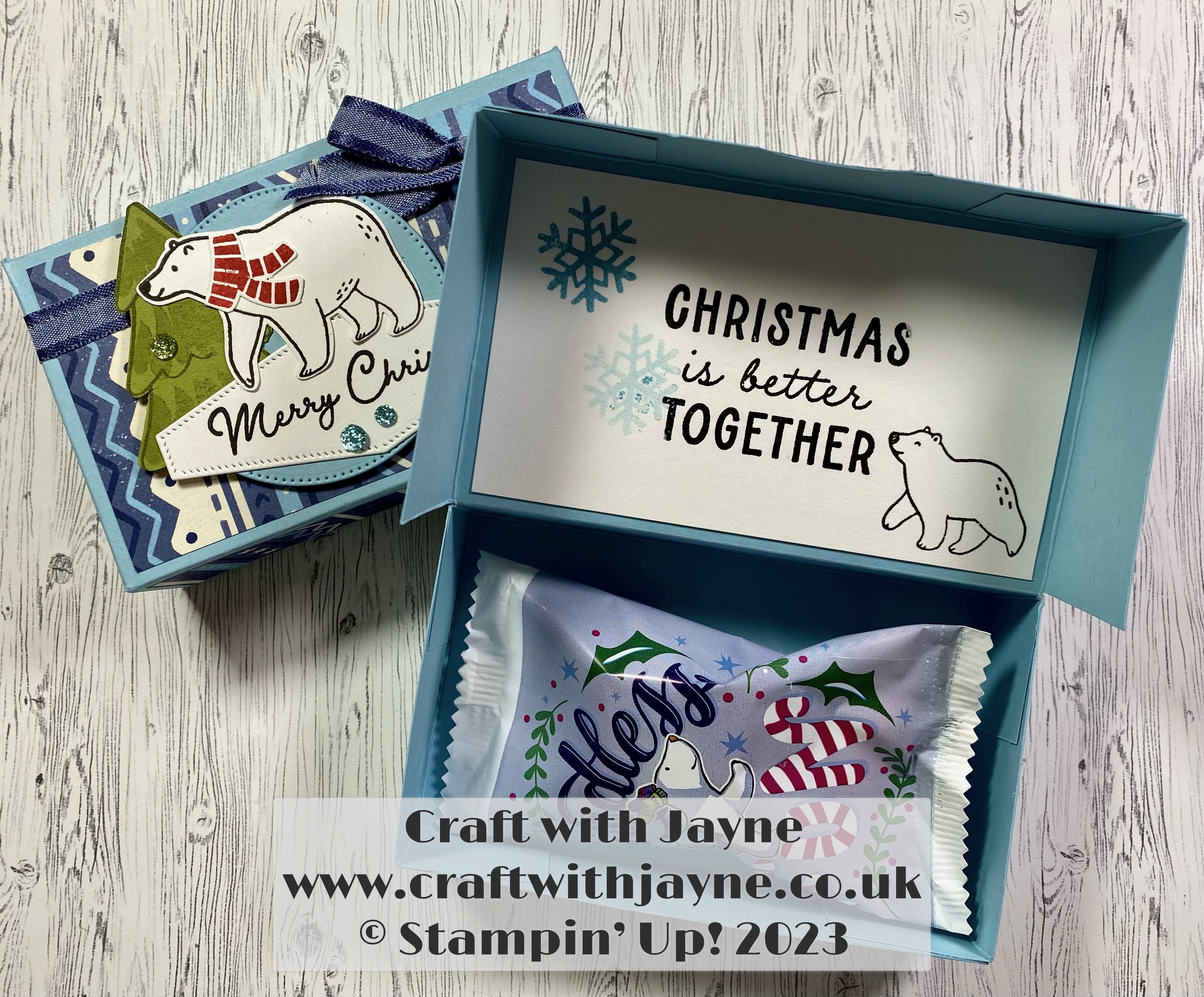 Beary Christmas Marshmallow Treat Box | Stamp Around UK | Craft with ...