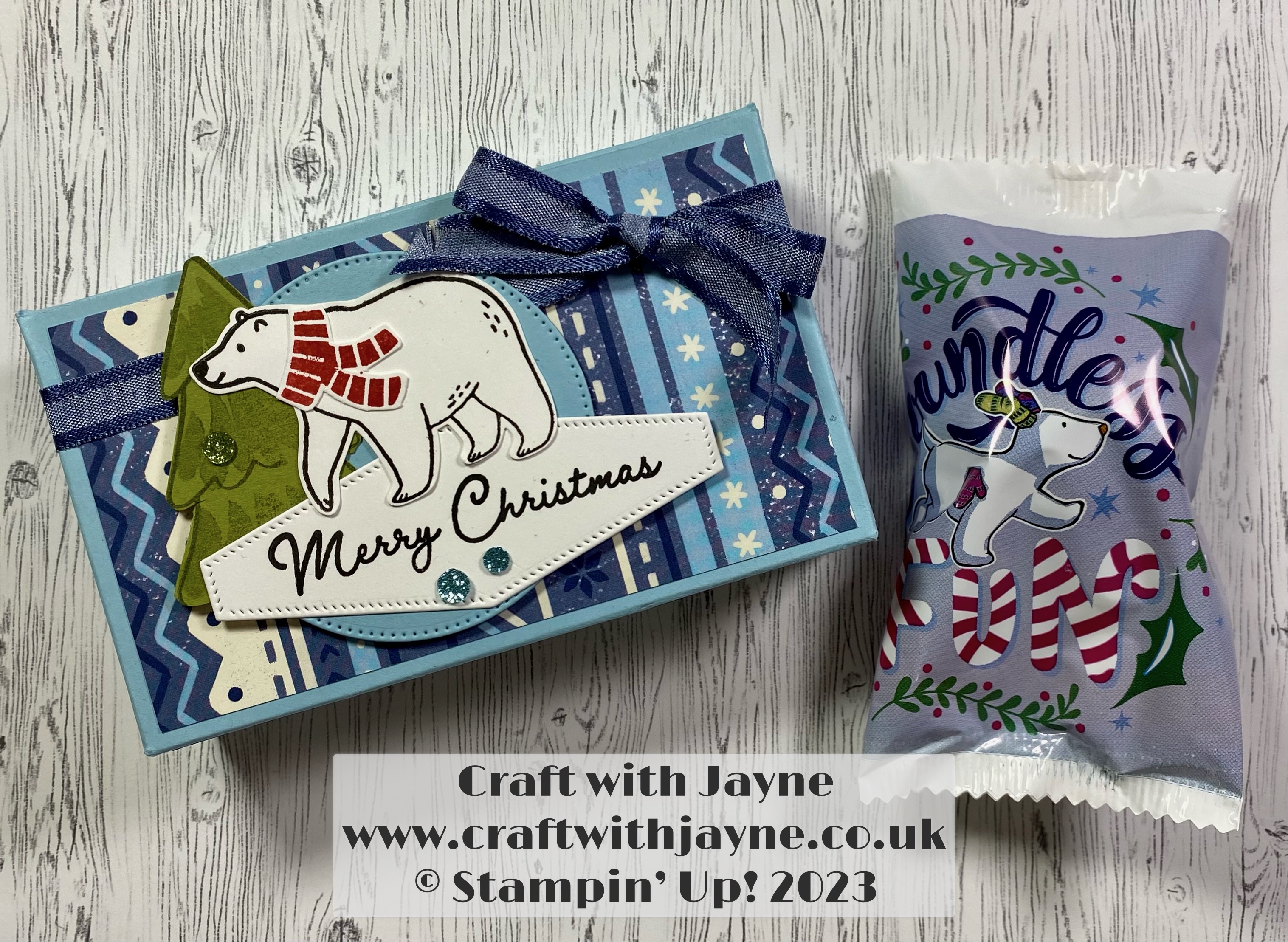 Beary Christmas Marshmallow Treat Box | Stamp Around UK | Craft with ...