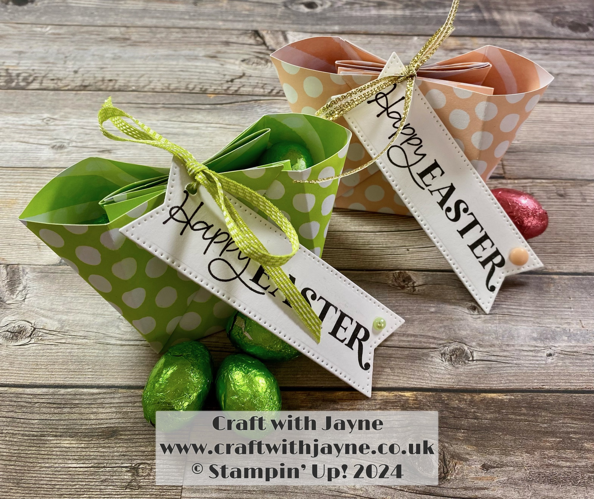 Mini Easter Treat Bags | Craft with Jayne | Stampin Up! – Craft with Jayne