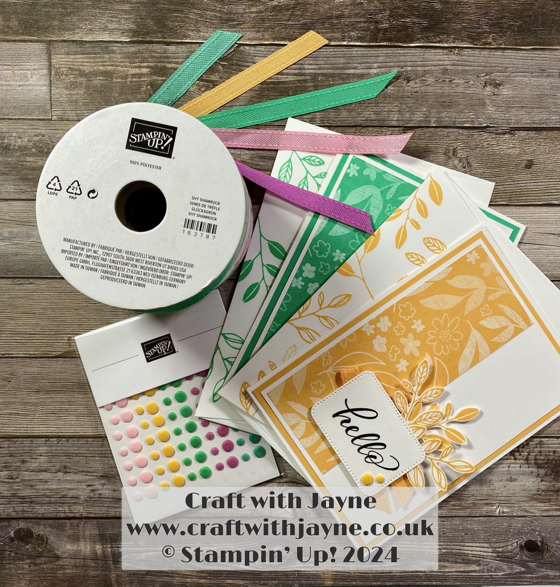 NEW 2024 – 2026 In Color Customer Cards | Craft with Jayne | Stampin Up ...